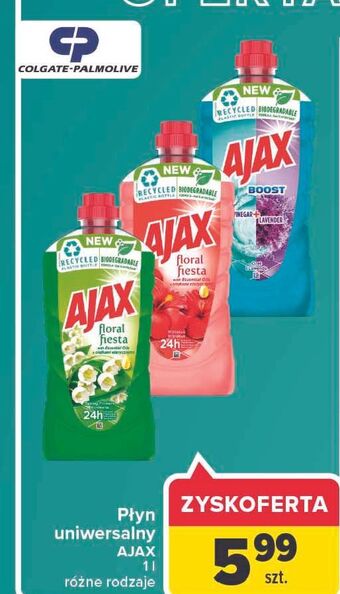 Carrefour Płyn do mycia polne kwiaty ajax floral fiesta oferta