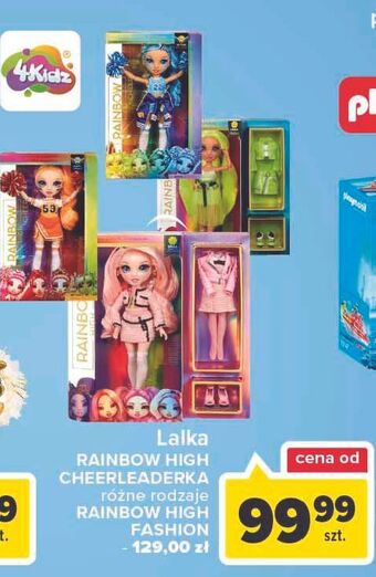 Carrefour Lalka cheerleaderka rainbow high surprise oferta