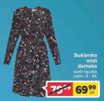 Carrefour Sukienka midi s-xl oferta