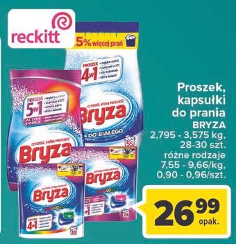 Carrefour Proszek do prania białego bryza oferta