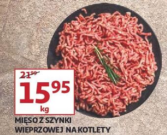 Auchan Mięso z szynki wieprzowej na kotlety oferta