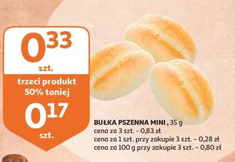 Auchan Bułka pszenna mini oferta