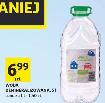 Auchan Woda demineralizowana auchan na co dzień (logo zielone) oferta
