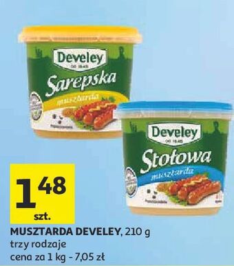 Auchan Musztarda sarepska develey oferta