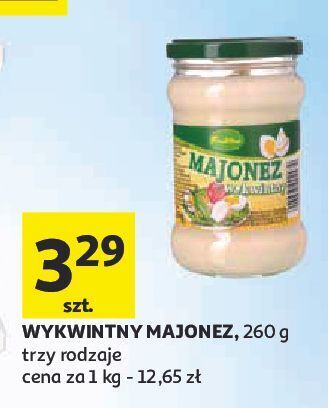 Auchan Majonez wykwintny fruktus oferta