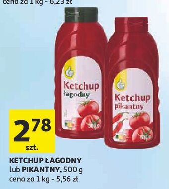 Auchan Ketchup pikantny podniesiony kciuk oferta
