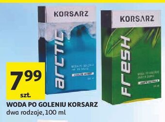 Auchan Woda po goleniu korsarz fresh oferta
