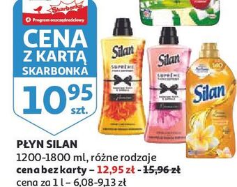 Auchan Płyn do płukania romance silan supreme oferta