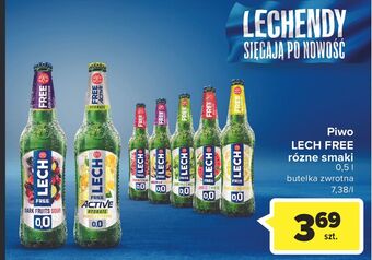 Carrefour Piwo lech free pomelo i grejpfrut oferta