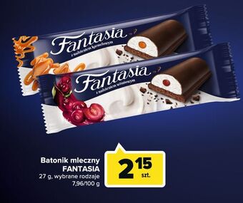 Carrefour Baton mleczny wiśnia danone fantasia oferta