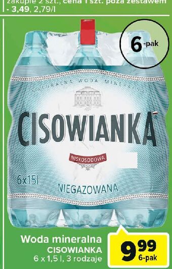 Globi Woda niegazowana cisowianka oferta