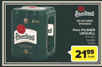 Carrefour Piwo pilsner urquell oferta