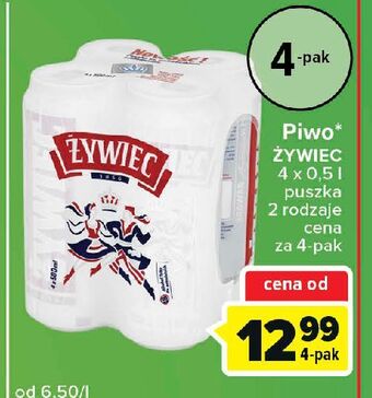 Globi Piwo żywiec jasne pełne oferta