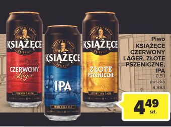 Carrefour Piwo książęce złote pszeniczne oferta