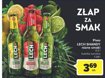 Carrefour Piwo lech shandy mojito oferta