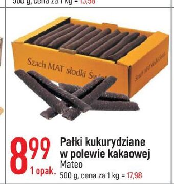 E.Leclerc Pałki kukurydziane w polewie czekoladowej mateo (starachowice) oferta