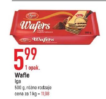 E.Leclerc Wafle kakaowe iga air! oferta