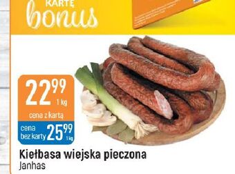 E.Leclerc Kiełbasa wiejska pieczona janhas oferta