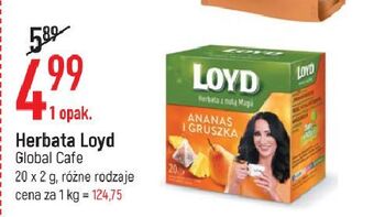 E.Leclerc Herbata ananas i gruszka loyd tea the magic experience oferta