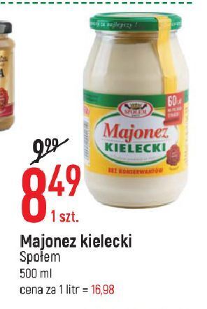 E.Leclerc Majonez kielecki społem kielce oferta