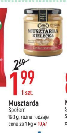 E.Leclerc Musztarda kielecka delikatesowa społem kielce oferta