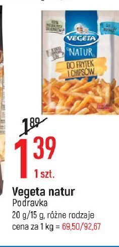E.Leclerc Przyprawa do frytek i chipsów vegeta natur oferta