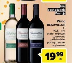 Wino beauvillon medium sweet