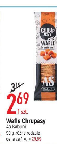 E.Leclerc Wafle toffi chrupasy oferta