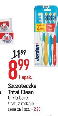 E.Leclerc Szczoteczka do zębów soft jordan total clean oferta
