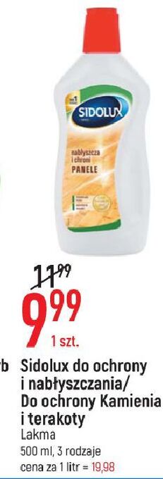 E.Leclerc Płyn do ochrony i nabłyszczania paneli sidolux expert oferta