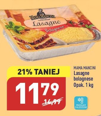 ALDI Lasagne bolognese mama mancini oferta