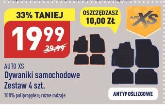 ALDI Dywaniki samochodowe antypoślizgowe auto xs oferta