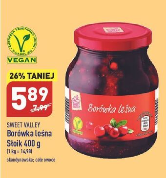 ALDI Borówka leśna sweet valley oferta