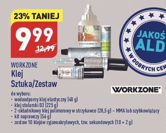ALDI Klej cyjanoakrylowy workzone oferta