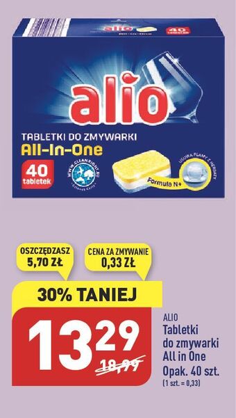ALDI Tabletki do zmywarki all in one alio oferta
