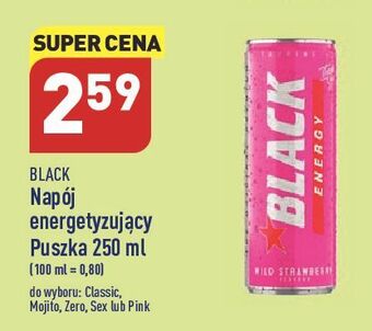 ALDI Napój energetyczny wild strawberry black energy oferta