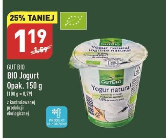 ALDI Jogurt naturalny ekologiczny gut bio oferta