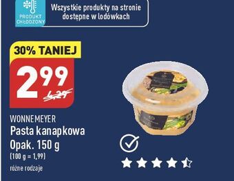 ALDI Pasta jajeczna ze szczypiorkiem wonnemeyer feinkost oferta
