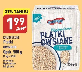 ALDI Płatki owsiane błyskawiczne knusperone oferta