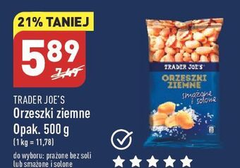 ALDI Orzeszki ziemne bez soli trader joe's oferta