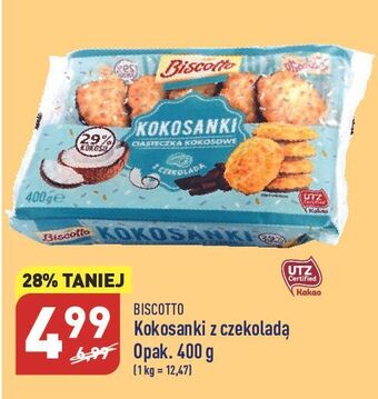 ALDI Kokosanki z czekoladą biscotto oferta