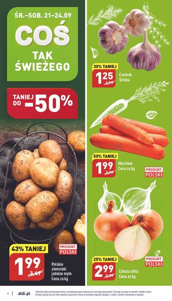 ALDI Czosnek oferta