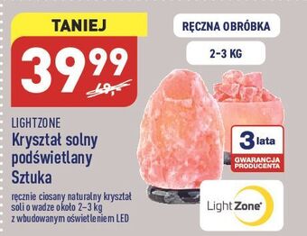 ALDI Kryształ solny podświetlany lightzone oferta