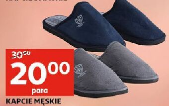 Auchan Kapcie męskie oferta