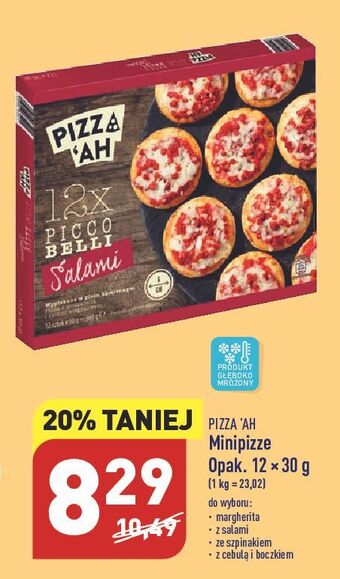ALDI Minipizze z salami pizz'ah oferta
