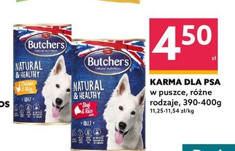 Dealz Karma dla psa z kurczakiem i ryżem butcher's natural & healthy oferta
