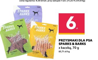Dealz Przysmak dla psa paski kurczak sparks & barks oferta