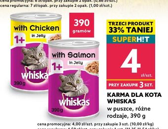 Dealz Karma dla kota z łososiem whiskas oferta