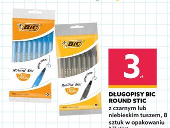Dealz Długopis round stick classic niebieski bic round stick oferta
