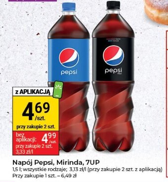 Stokrotka Pepsi, Mirinda, 7Up Napój 1,5 l oferta